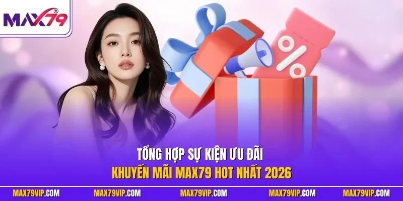Tổng hợp sự kiện ưu đãi khuyến mãi MAX79 hot nhất 2026